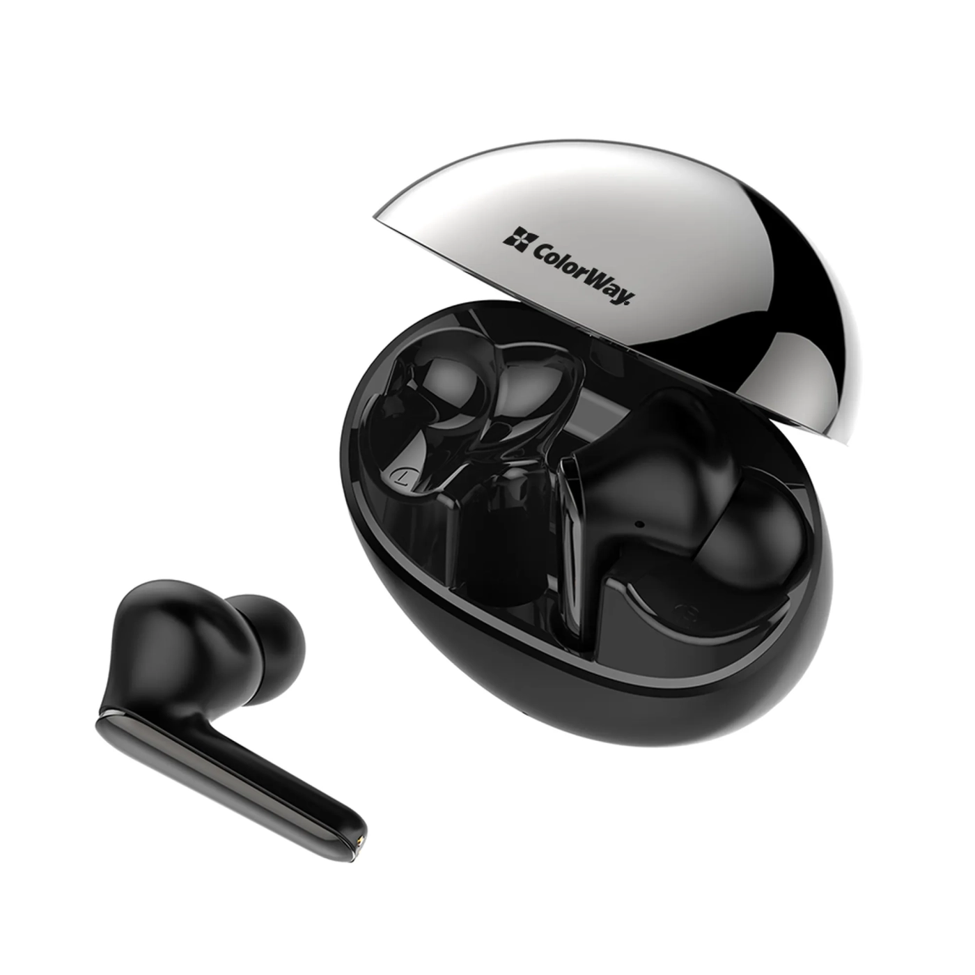 Купити Навушники ColorWay TWS-3 Earbuds Black (CW-TWS3BK) - фото 7