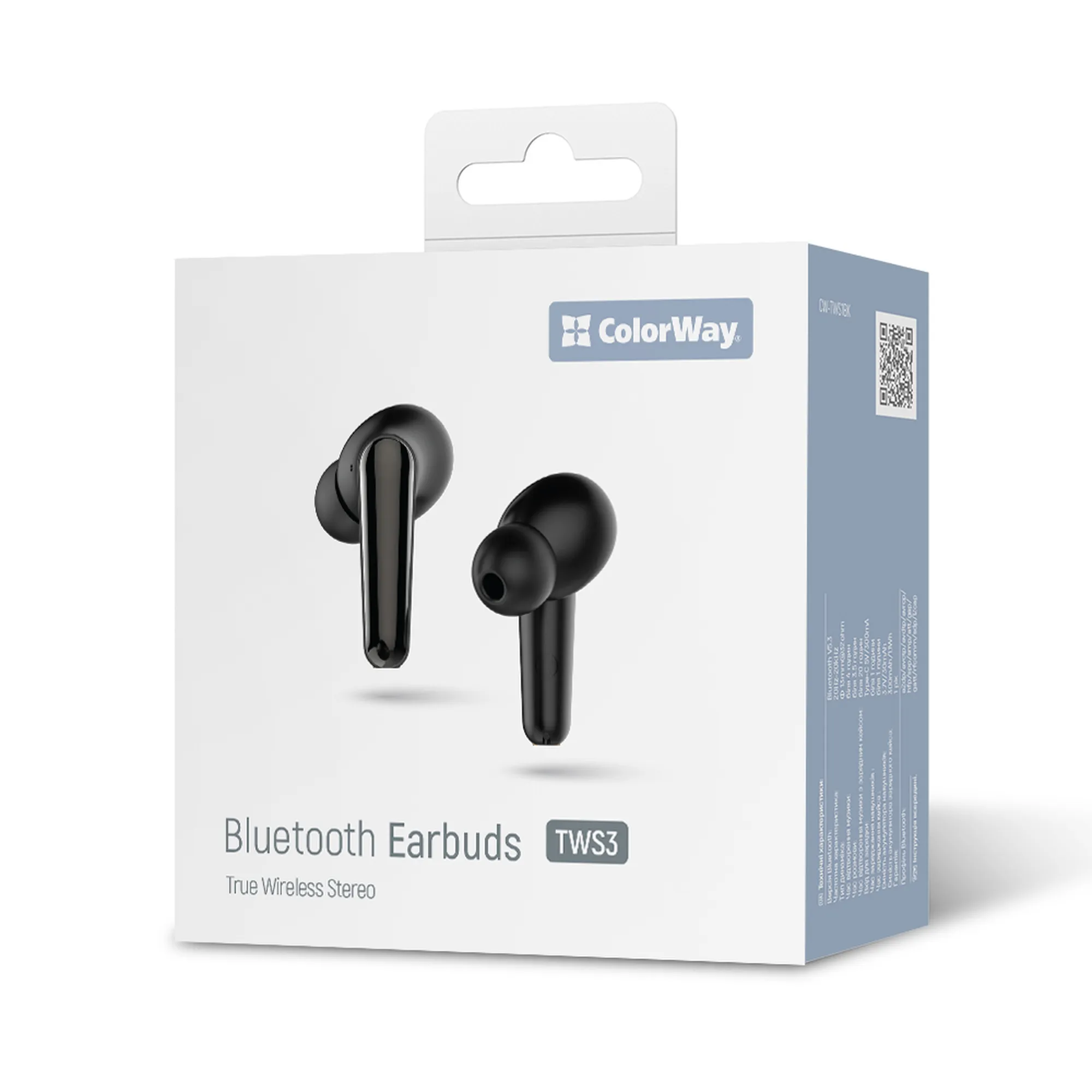 Купити Навушники ColorWay TWS-3 Earbuds Black (CW-TWS3BK) - фото 8