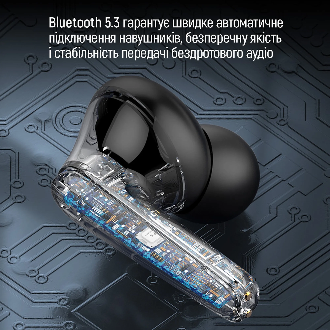 Купити Навушники ColorWay TWS-3 Earbuds Black (CW-TWS3BK) - фото 11