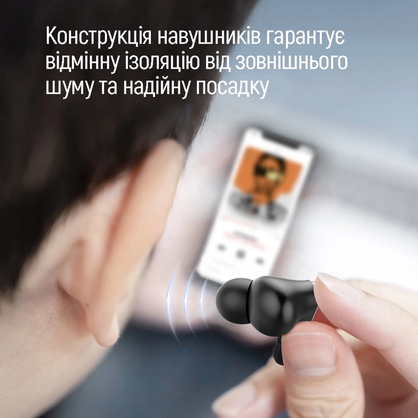 Купити Навушники ColorWay TWS-3 Earbuds Black (CW-TWS3BK) - фото 12