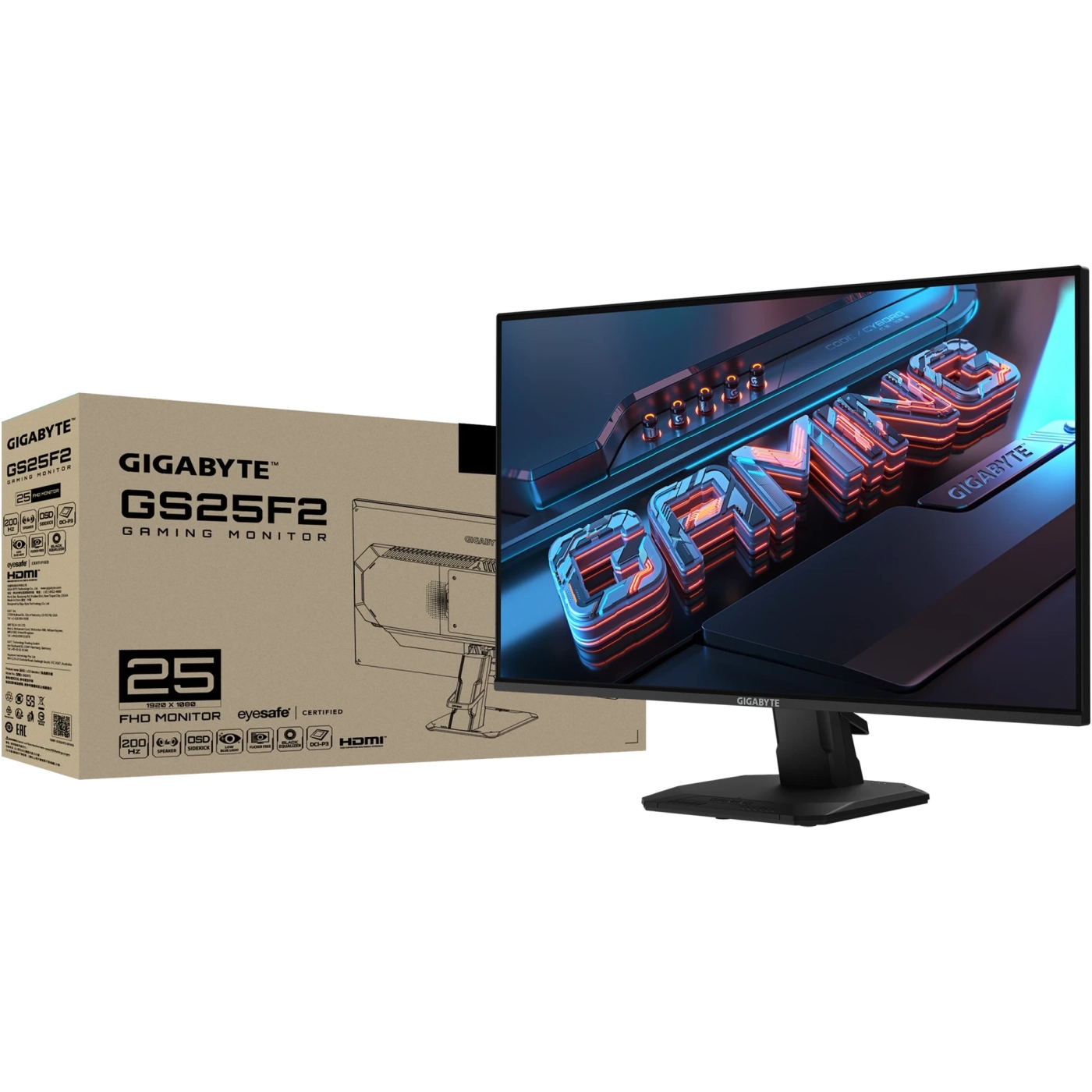 Купити Монітор 25" Gigabyte Gaming GS25F2 (GS25F2 EK) - фото 10