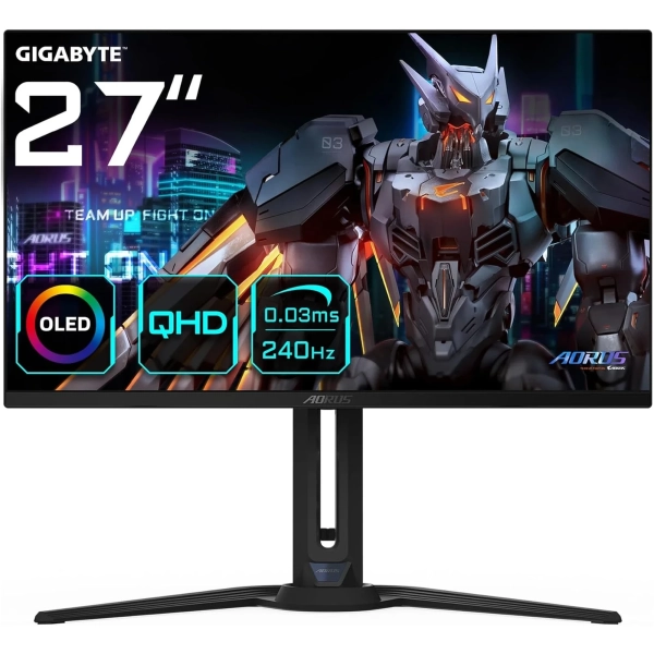 Купити Монітор 27" Gigabyte OLED AORUS FO27Q2 (FO27Q2 EK) - фото 4