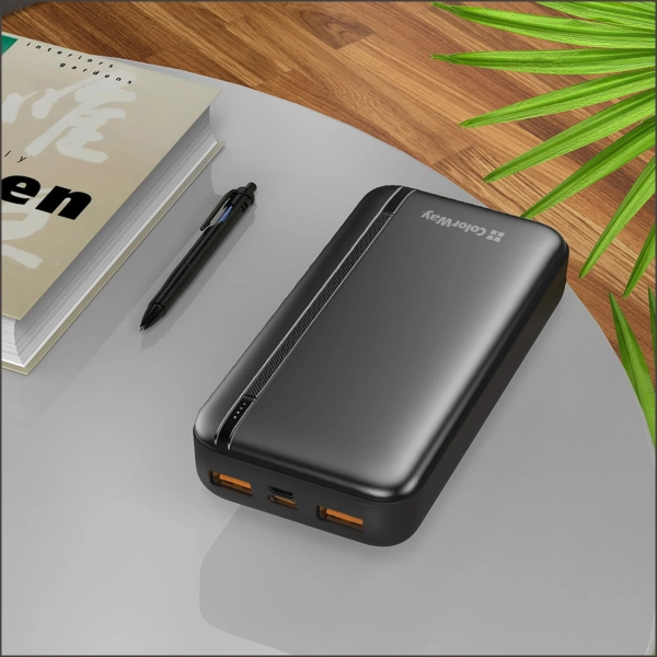 Купити Павербанк УМБ ColorWay 20000mAh 22.5W (CW-PB200LPB4BK-PD) - фото 8