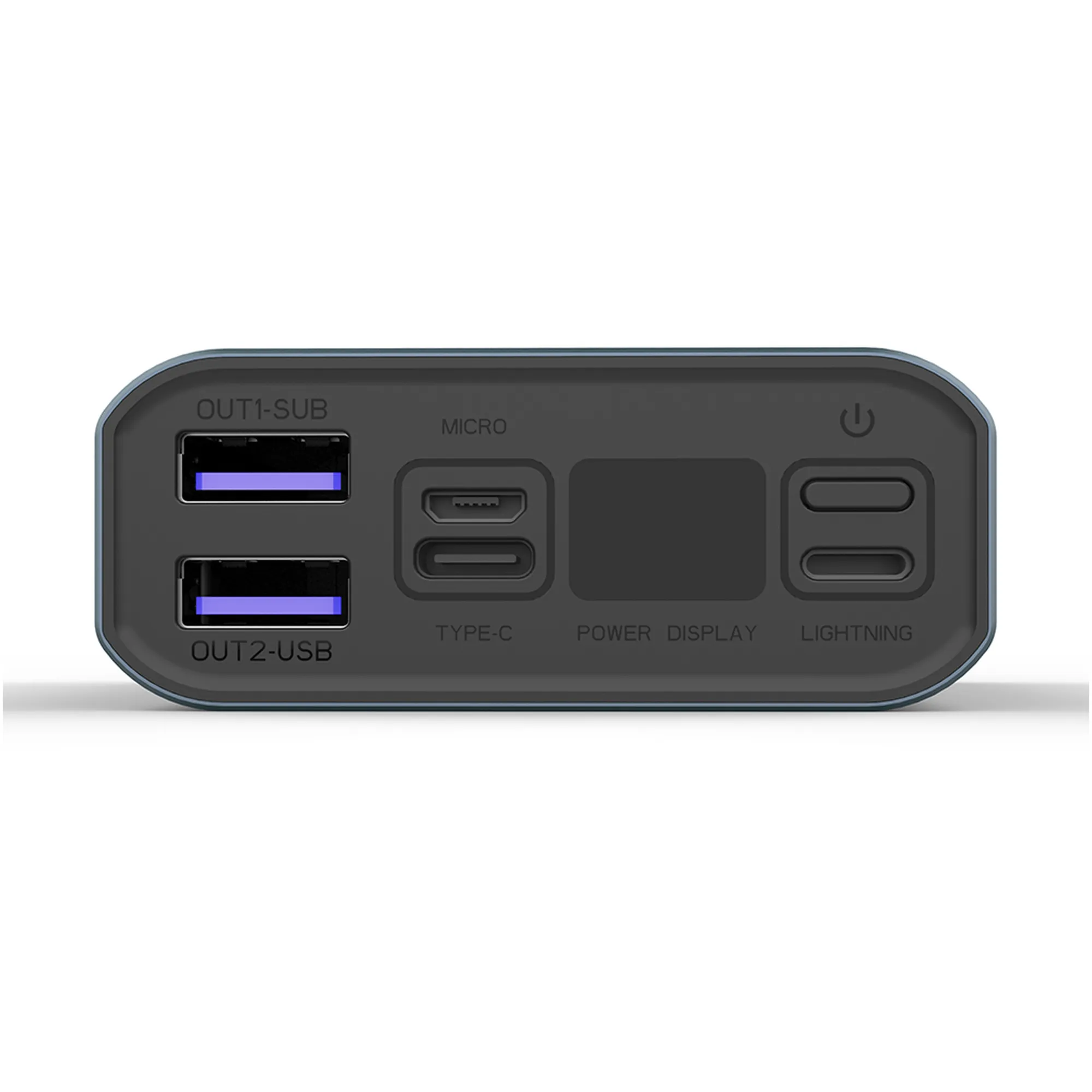 Купити Павербанк УМБ ColorWay 20000mAh 22.5W (CW-PB200LPH3GR-PDD) - фото 4