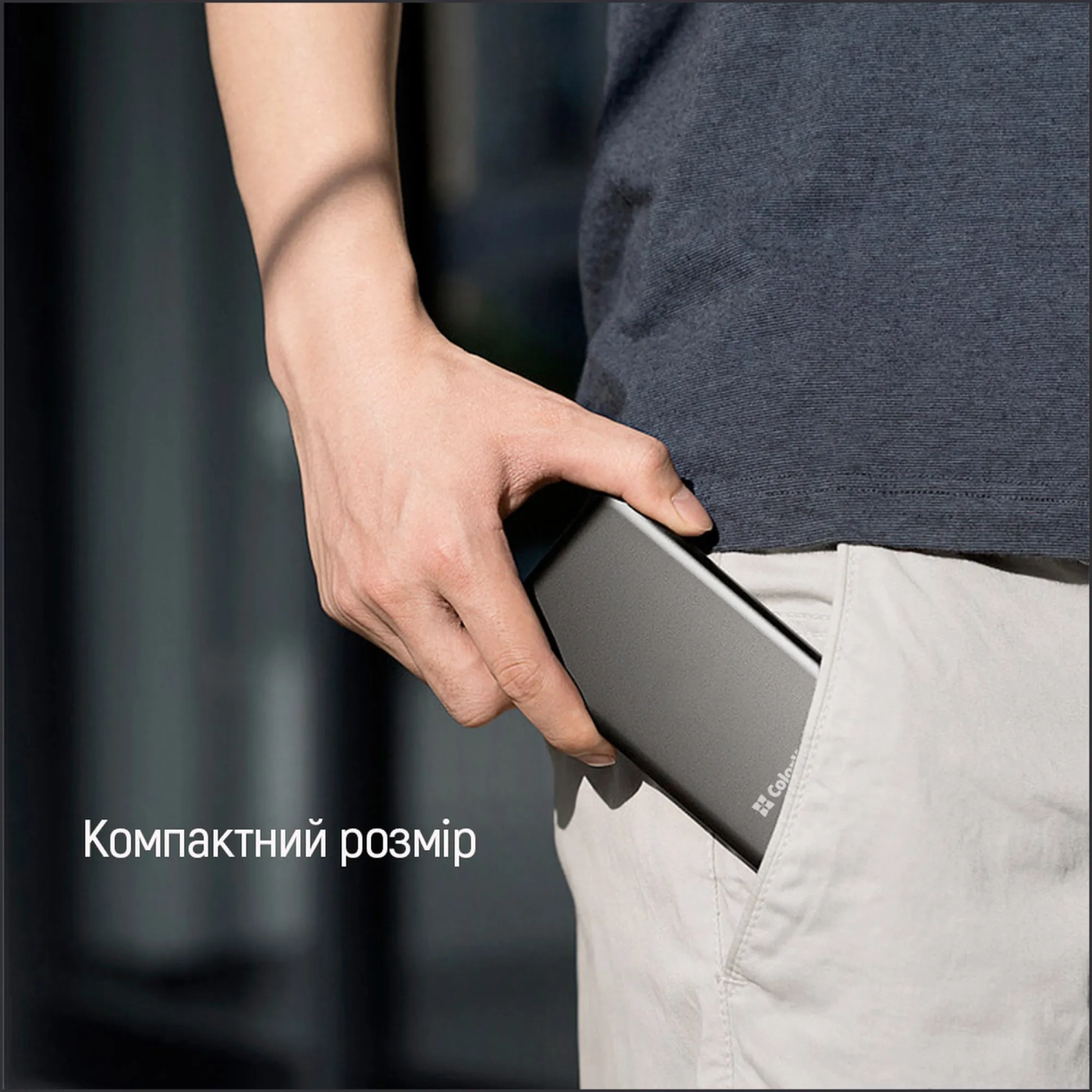 Купити Павербанк УМБ ColorWay 20000mAh 22.5W (CW-PB200LPH3GR-PDD) - фото 9