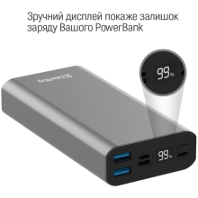 Купити Павербанк УМБ ColorWay 20000mAh 22.5W (CW-PB200LPH3GR-PDD) - фото 11