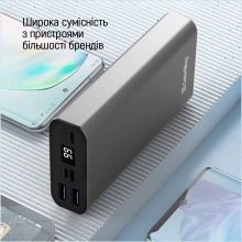 Купити Павербанк УМБ ColorWay 20000mAh 22.5W (CW-PB200LPH3GR-PDD) - фото 12