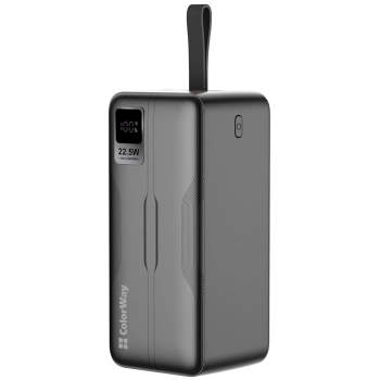 Купить Павербанк УМБ ColorWay 50000mAh 22.5W (CW-PB500LPC5BK-PDD) - фото 1