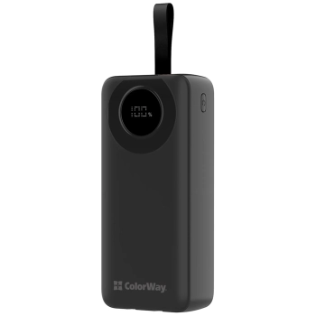 Купить Павербанк УМБ ColorWay 30000mAh 22.5W (CW-PB300LPB4BK-PDD) - фото 1