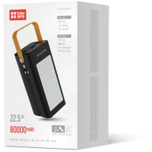 Купити Павербанк УМБ ColorWay 80000mAh 22.5W (CW-PB800LPA8BK-PDD) - фото 6
