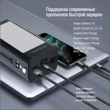 Купити Павербанк УМБ ColorWay 80000mAh 22.5W (CW-PB800LPA8BK-PDD) - фото 9