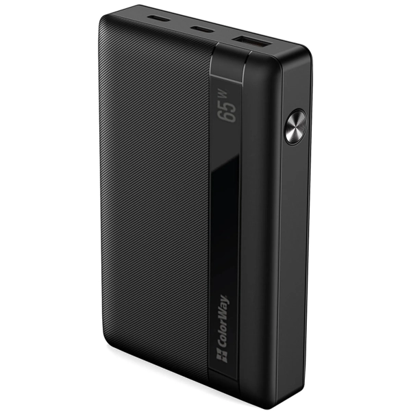 Купить Павербанк УМБ ColorWay 20000mAh 65W (CW-PB200LPA3BK-PDD) - фото 5