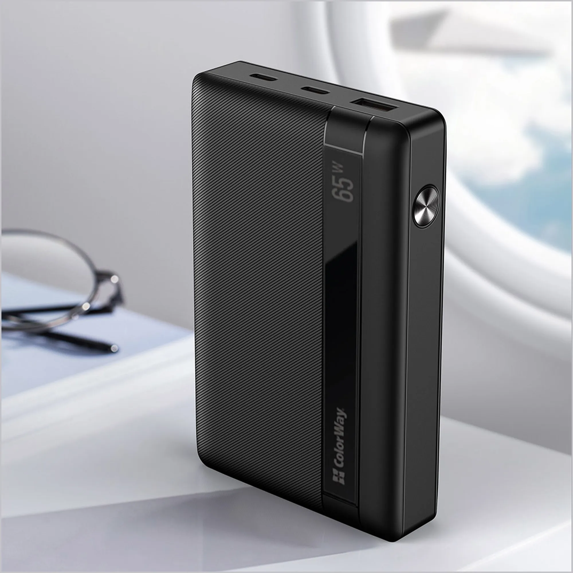 Купить Павербанк УМБ ColorWay 20000mAh 65W (CW-PB200LPA3BK-PDD) - фото 7