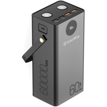 Купить Павербанк УМБ ColorWay 60000mAh 65W (CW-PB600LPA5BK-PDD) - фото 1