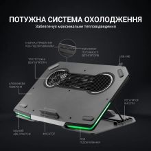 Купить Охлаждающая подставка для ноутбука Gamepro CP1540 - фото 2