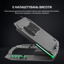 Купить Охлаждающая подставка для ноутбука Gamepro CP1540 - фото 9