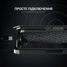 Купити Охолоджувальна підставка для ноутбука Gamepro CP413 - фото 7