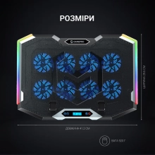 Купити Охолоджувальна підставка для ноутбука Gamepro CP870 - фото 13