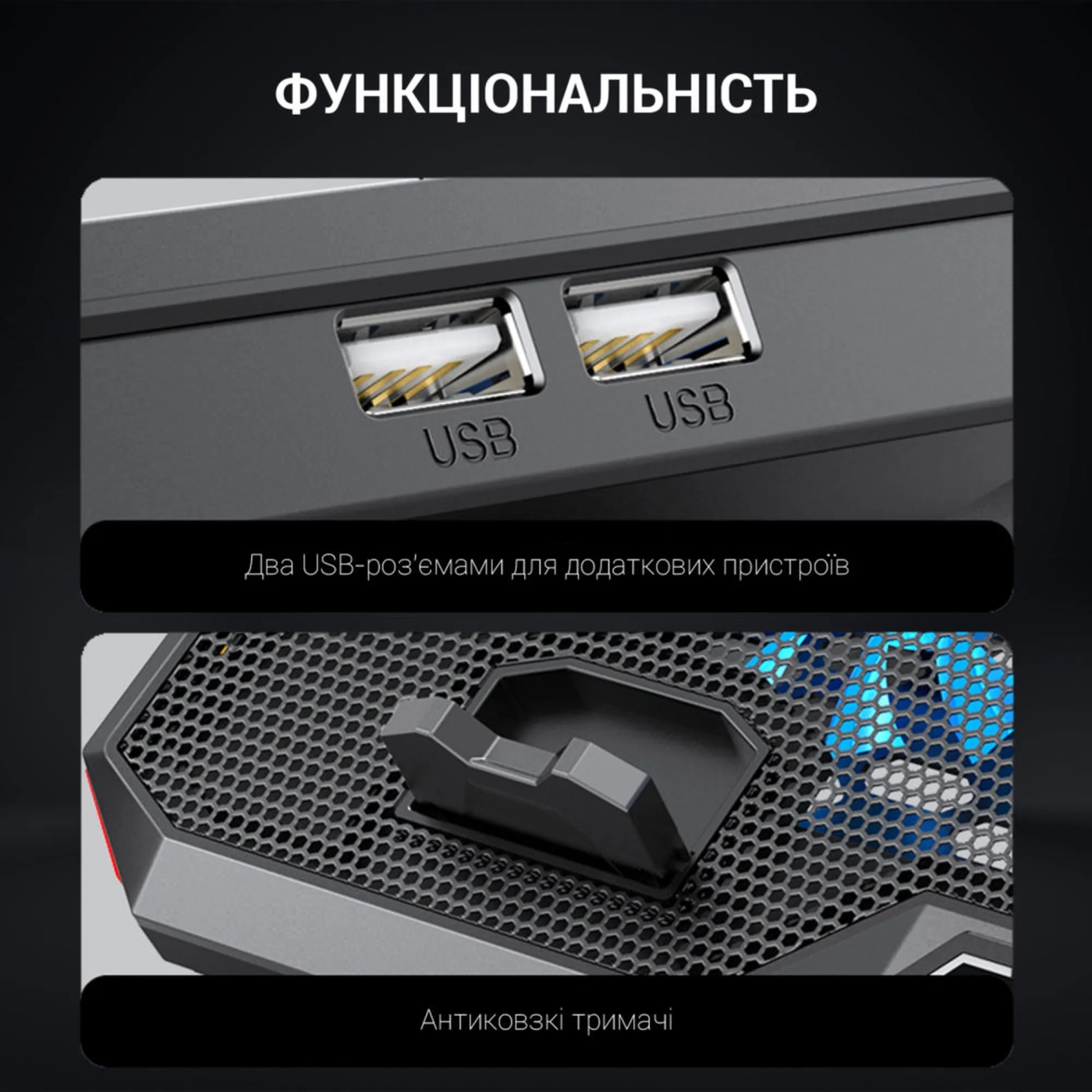 Купить Охлаждающая подставка для ноутбука Gamepro CP890 - фото 10