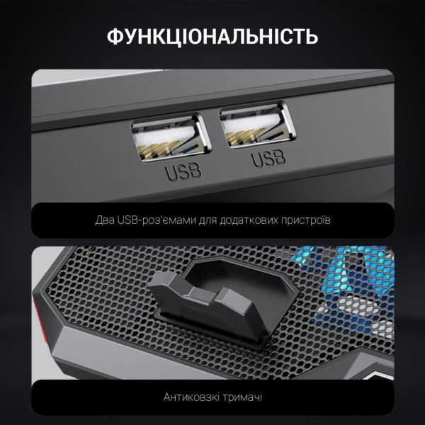 Купить Охлаждающая подставка для ноутбука Gamepro CP890 - фото 10