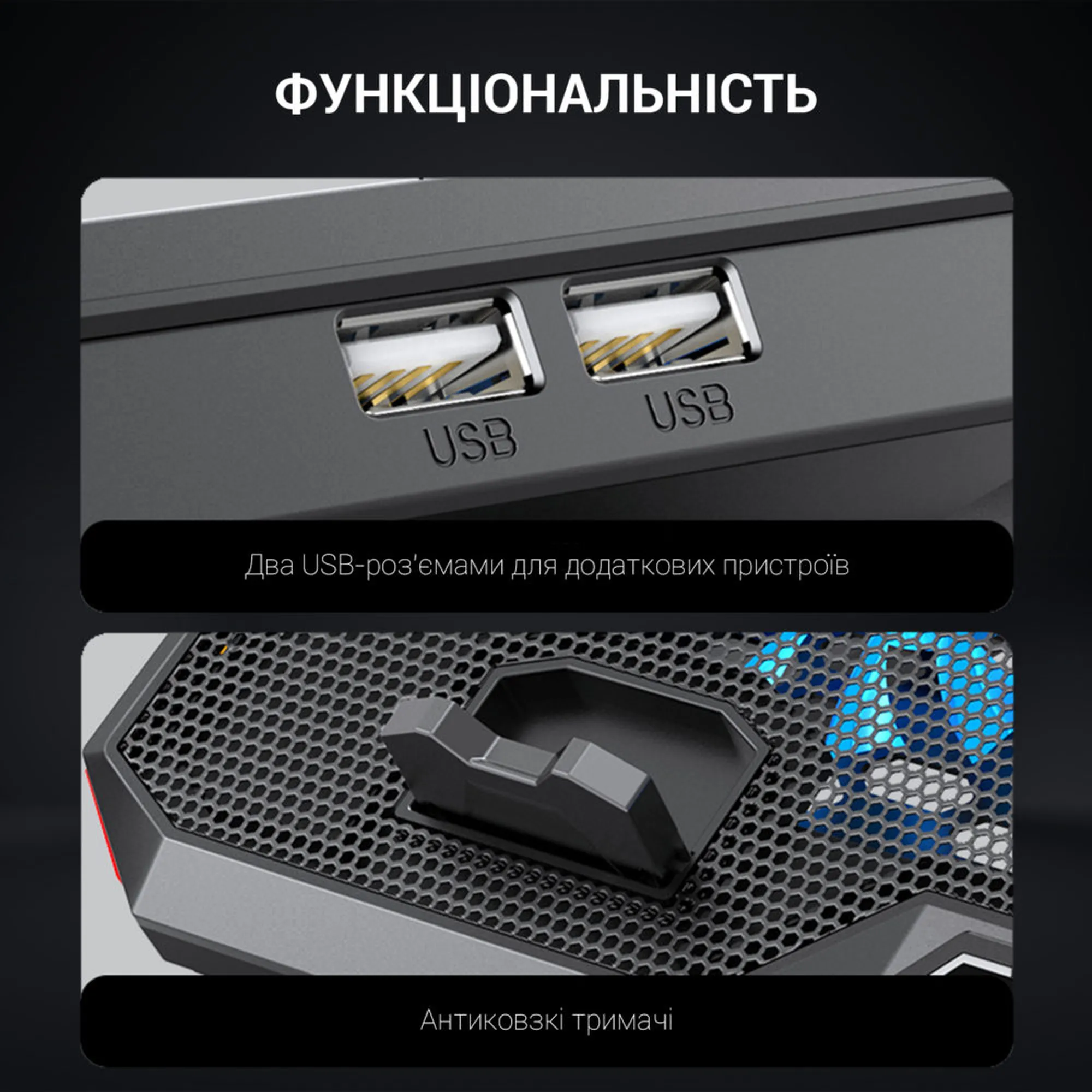 Купить Охлаждающая подставка для ноутбука Gamepro CP890 - фото 10