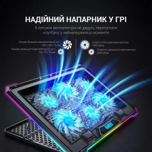 Купити Охолоджувальна підставка для ноутбука Gamepro CP940 - фото 6