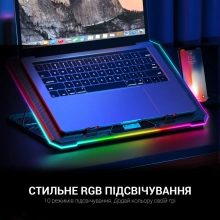 Купити Охолоджувальна підставка для ноутбука Gamepro CP940 - фото 9