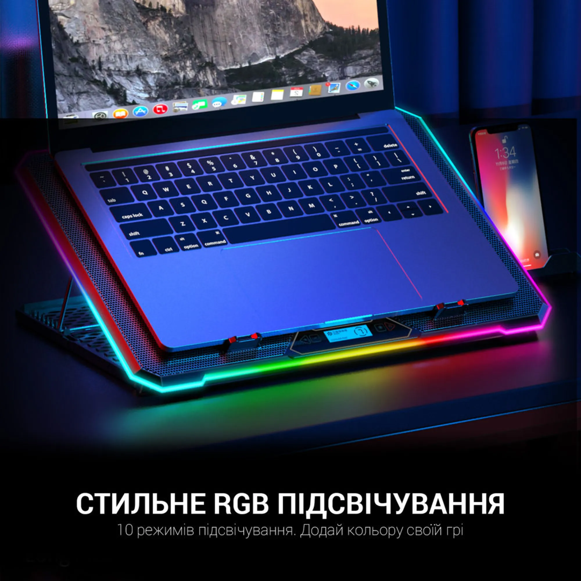 Купити Охолоджувальна підставка для ноутбука Gamepro CP940 - фото 9