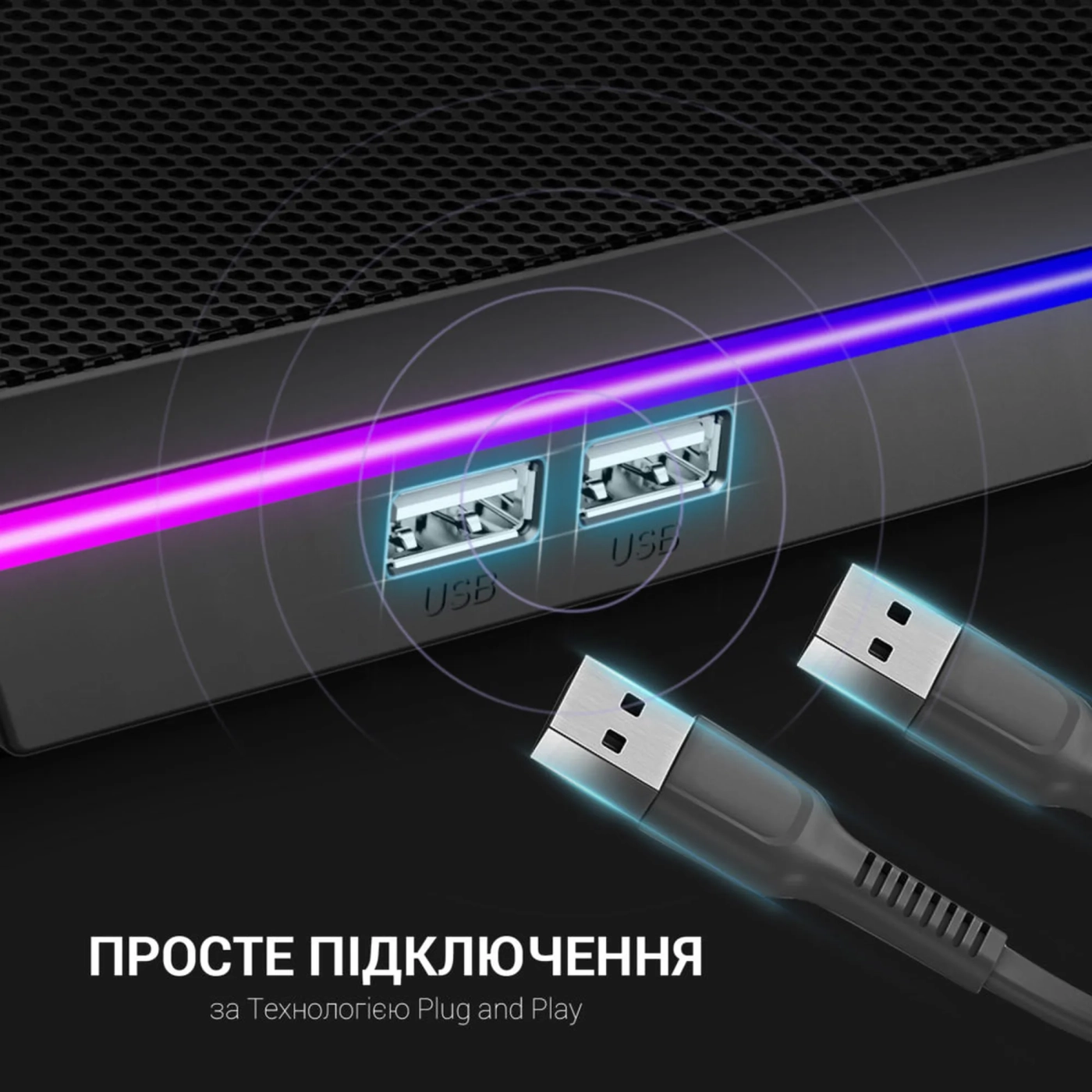 Купити Охолоджувальна підставка для ноутбука Gamepro CP940 - фото 11
