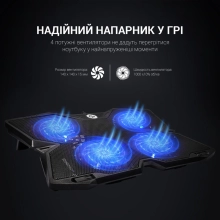 Купити Охолоджувальна підставка для ноутбука Gamepro CP575 - фото 6