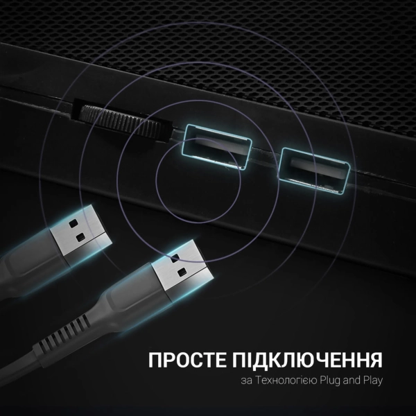 Купити Охолоджувальна підставка для ноутбука Gamepro CP575 - фото 9