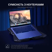 Купити Охолоджувальна підставка для ноутбука Gamepro CP575 - фото 10