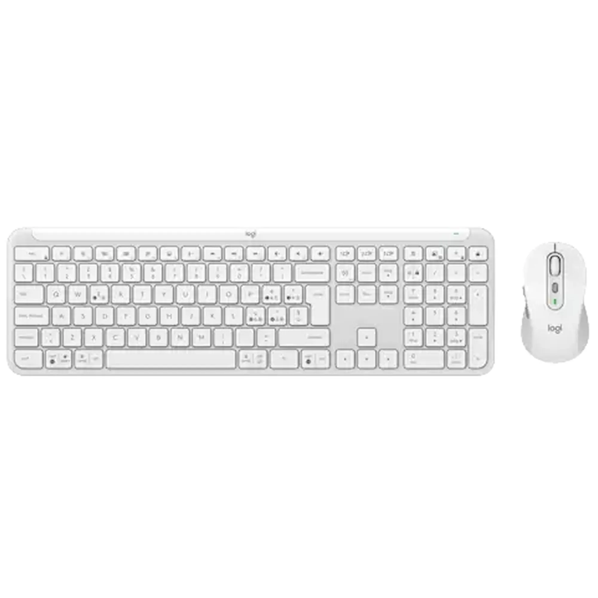 Купити Комплект клавіатура та мишка Logitech Signature Slim Combo MK950 Off-white (920-012491) - фото 1