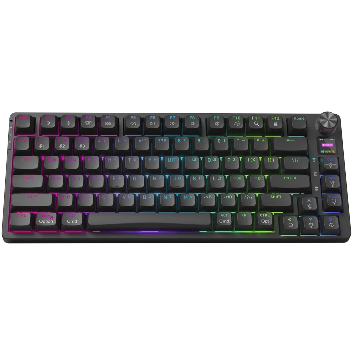 Купити Клавіатура Hator Icefall Pro Wireless Black (HTK450UA) - фото 1