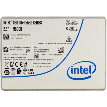 Купить SSD диск Intel D5-P5530 960GB SSD 2.5" OEM (SSDPF2KX960HZN1) - фото 1