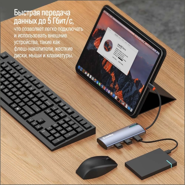 Купити USB-хаб ColorWay CW-HUB01 - фото 11