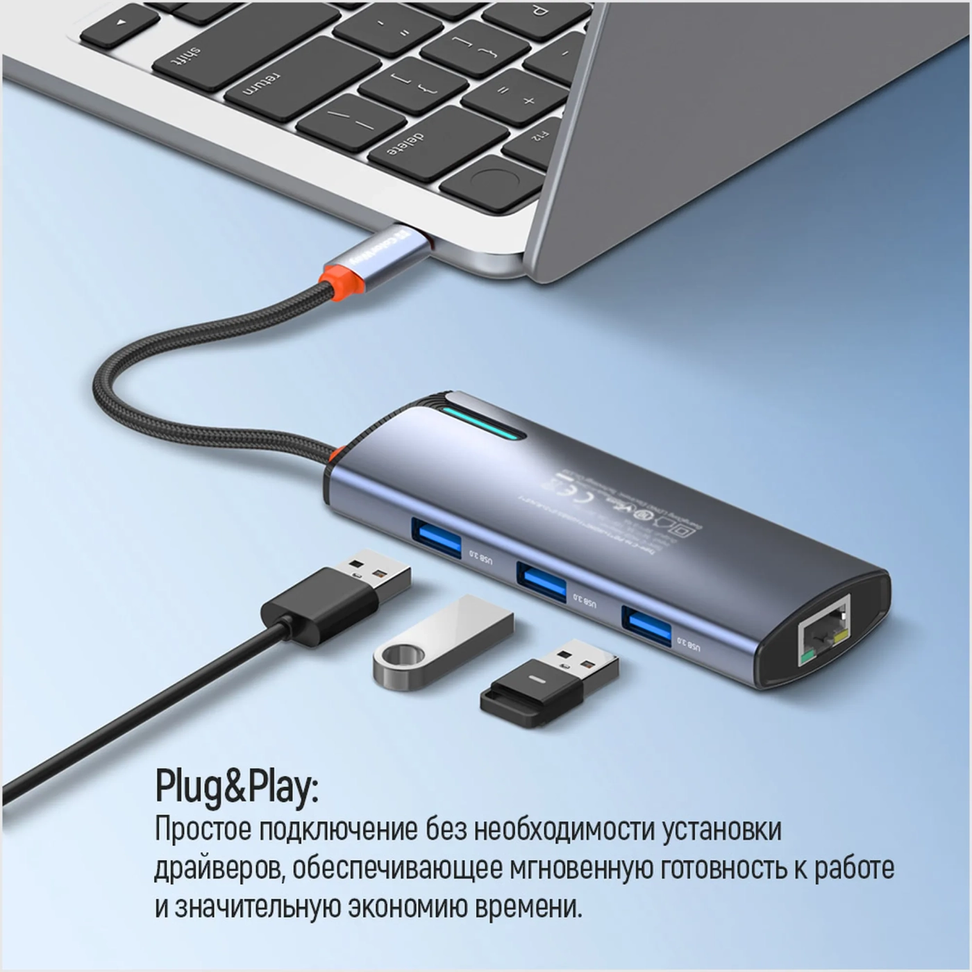 Купити USB-хаб ColorWay CW-HUB02 - фото 15