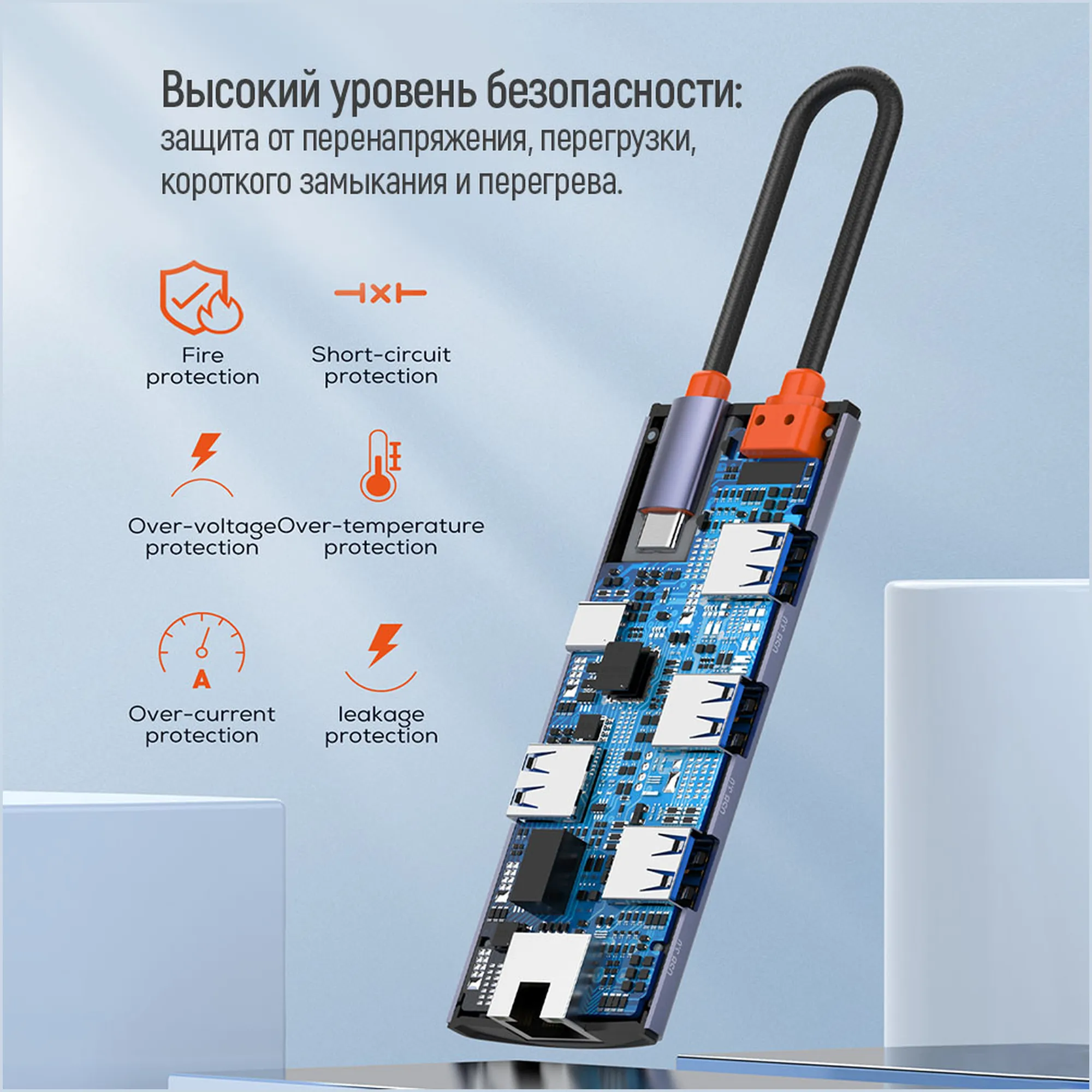 Купити USB-хаб ColorWay CW-HUB03 - фото 8