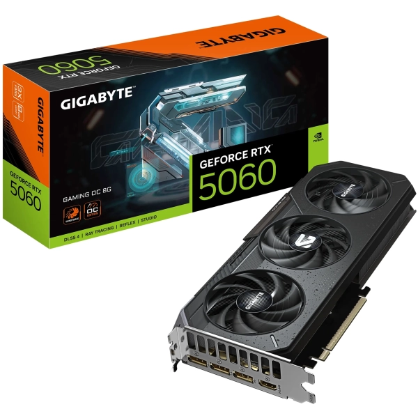 Купить Видеокарта Gigabyte GeForce RTX 5060 Gaming OC 8G (GV-N5060GAMING OC-8GD) - фото 10