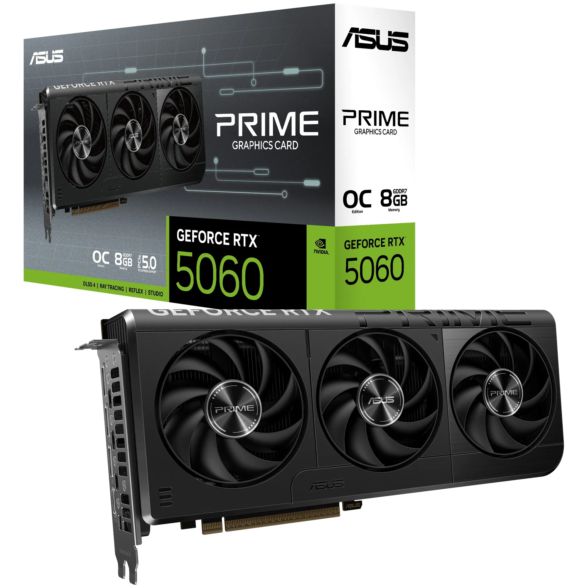 Купить Видеокарта Asus Prime GeForce RTX 5060 8GB OC (PRIME-RTX5060-O8G) - фото 9