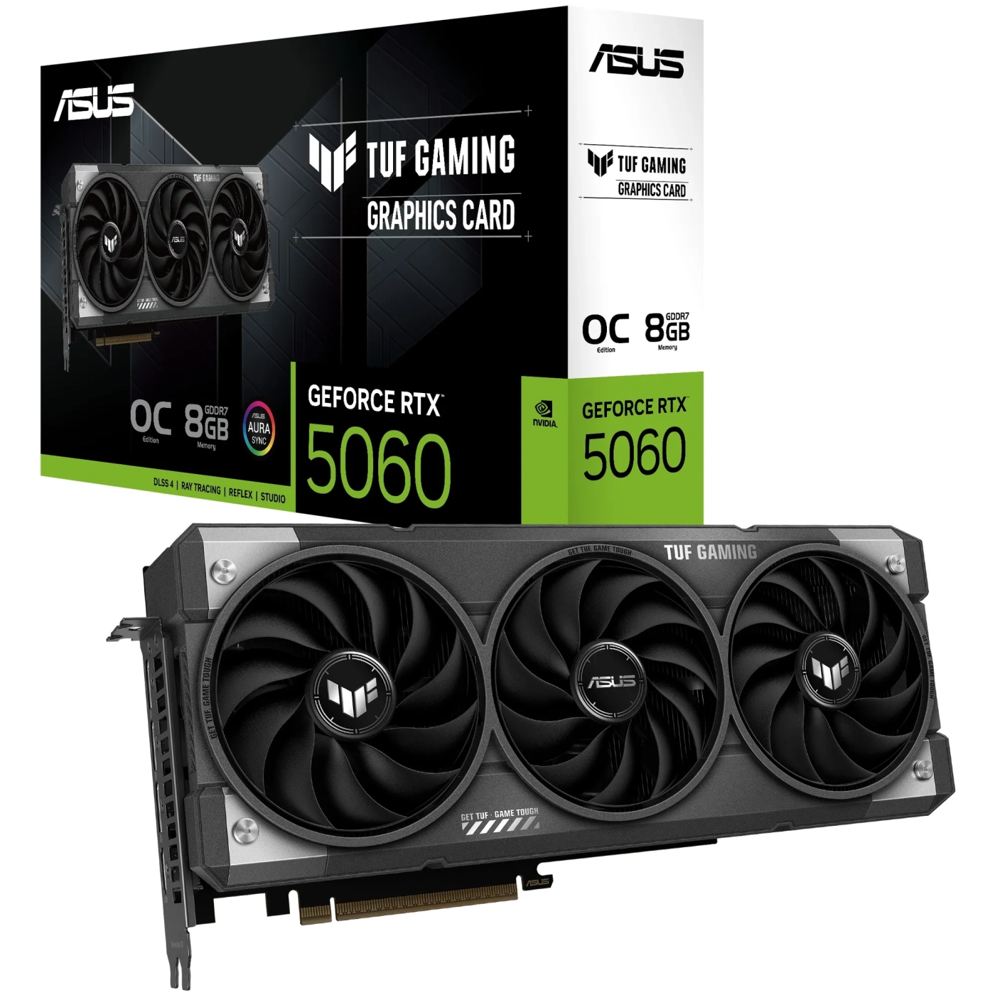 Купить Видеокарта Asus TUF Gaming GeForce RTX 5060 8GB OC (TUF-RTX5060-O8G-GAMING) - фото 9