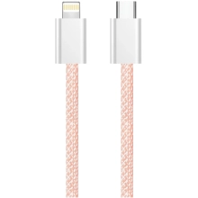 Купити Кабель ColorWay USB-C - Lightning 27W 3A 1m Pink (CW-CBPDCL061-P) - фото 2