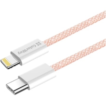 Купити Кабель ColorWay USB-C - Lightning 27W 3A 1m Pink (CW-CBPDCL061-P) - фото 3