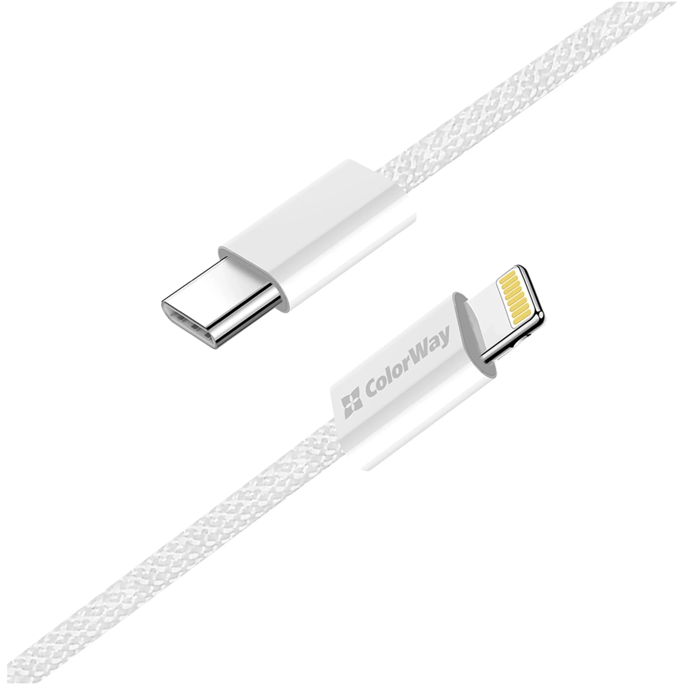 Купить Кабель ColorWay USB-C - Lightning 27W 3A 1m Grey (CW-CBPDCL061-GR) - фото 5