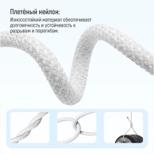 Купить Кабель ColorWay USB-C 60W 3А 1m Grey (CW-CBPDCC061-GR) - фото 11