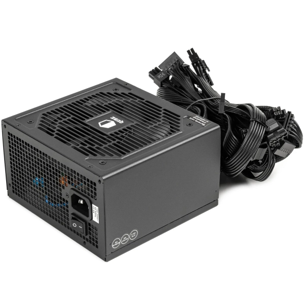 Купити Блок живлення QUBE 850W 80+ Gold 12cm FAN bulk (QBF-HP1-S2850GD-F12S) - фото 3