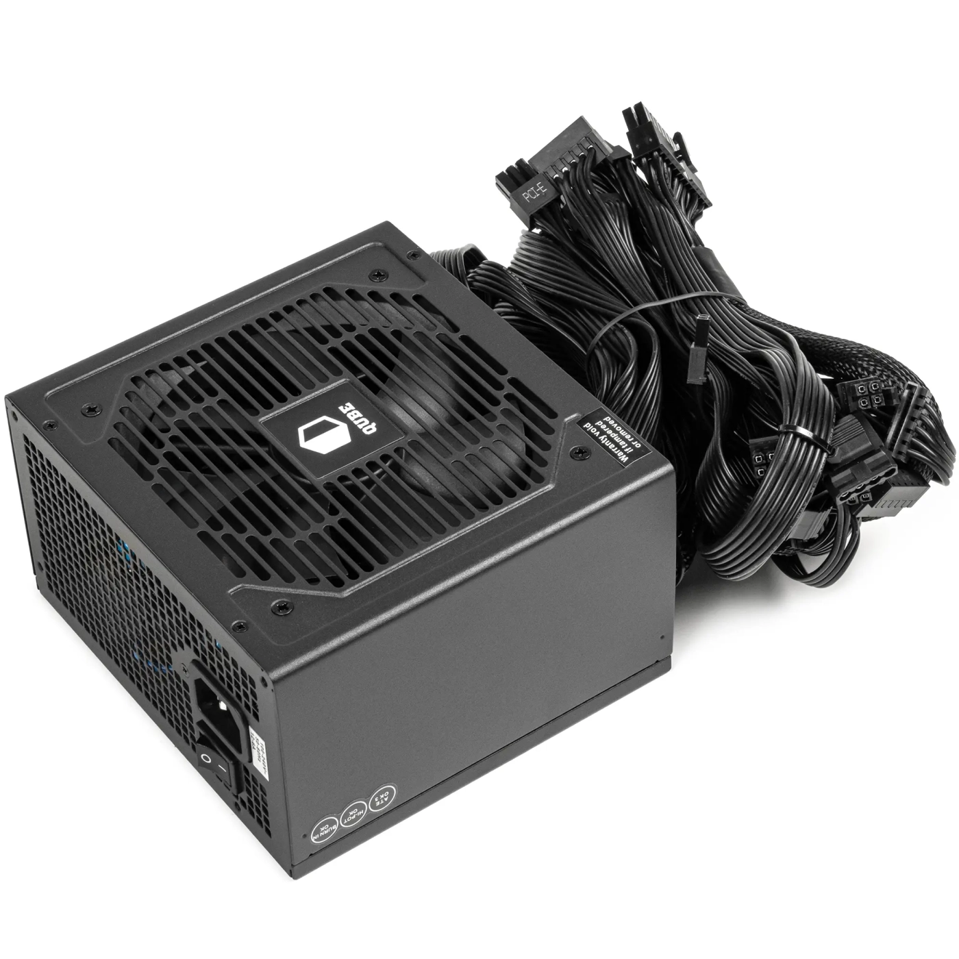 Купити Блок живлення QUBE 850W 80+ Gold 12cm FAN bulk (QBF-HP1-S2850GD-F12S) - фото 4
