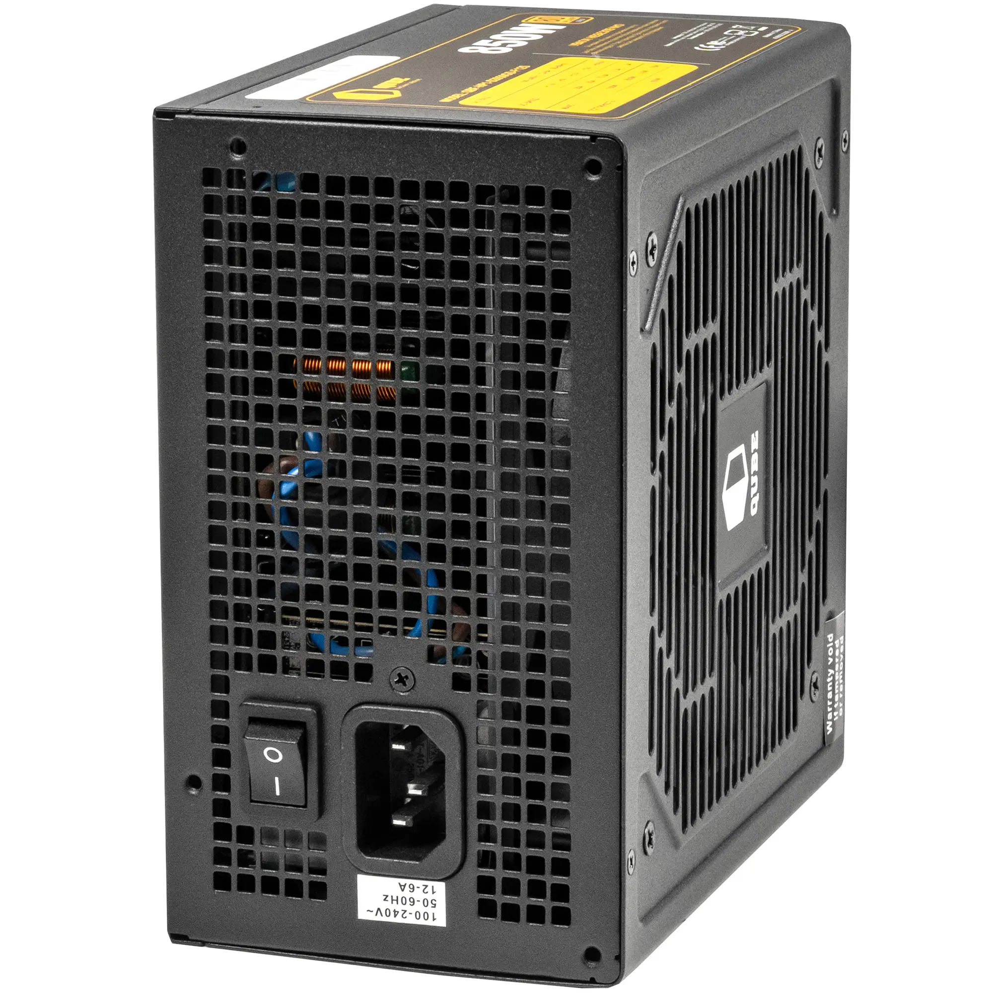 Купити Блок живлення QUBE 850W 80+ Gold 12cm FAN bulk (QBF-HP1-S2850GD-F12S) - фото 5