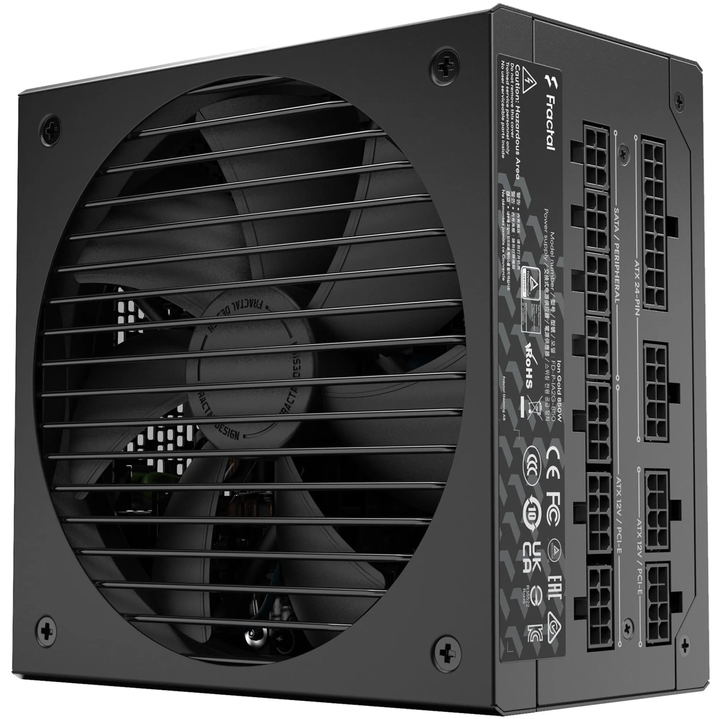 Купити Блок живлення Fractal Design 850W Ion Gold (FD-P-IA2G-850-EU) - фото 1