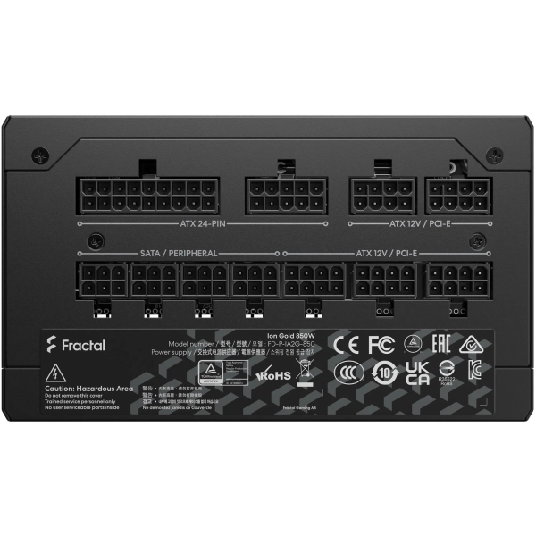 Купити Блок живлення Fractal Design 850W Ion Gold (FD-P-IA2G-850-EU) - фото 6